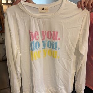 White be you shirt